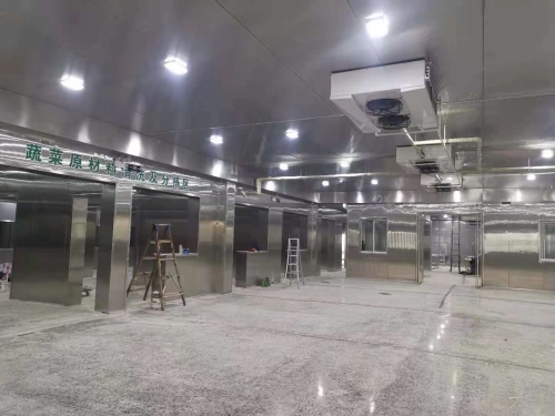 昆山益群食品  冷庫安裝