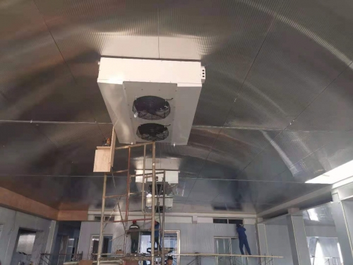 昆山益群食品  冷庫安裝